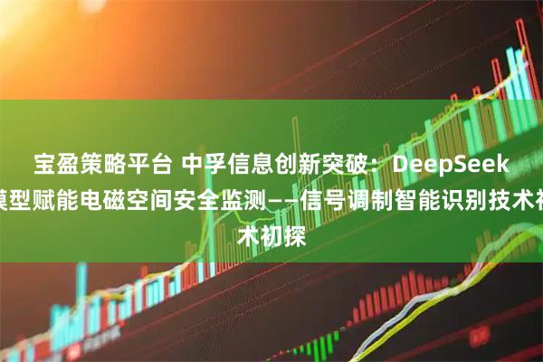 宝盈策略平台 中孚信息创新突破：DeepSeek大模型赋能电磁空间安全监测——信号调制智能识别技术初探