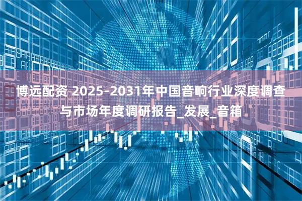 博远配资 2025-2031年中国音响行业深度调查与市场年度调研报告_发展_音箱